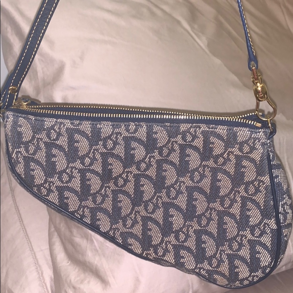 Vintage Dior saddle bag